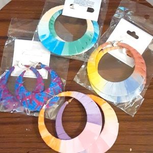 Hoop earrings bundle